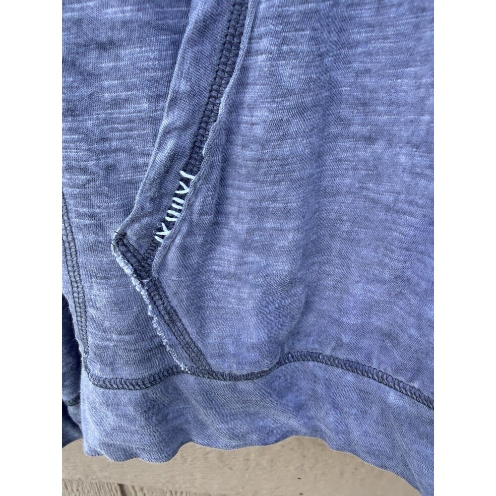 Buckle Black No. 48 Hoodie Mens' Medi Slim Fit Gray Distressed Kangaroo Pocket - Picture 4 of 12